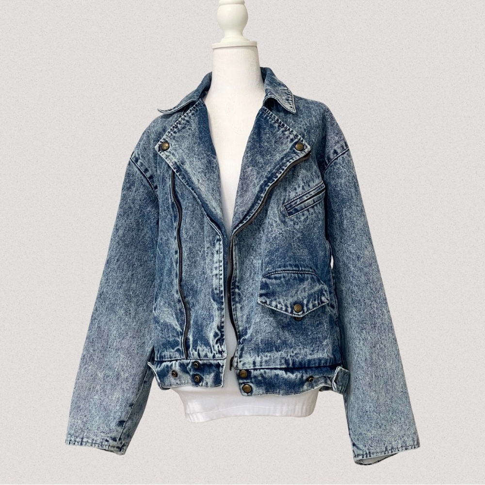 Vintage 80s Heavy Denim Jacket | Dual Control Canada